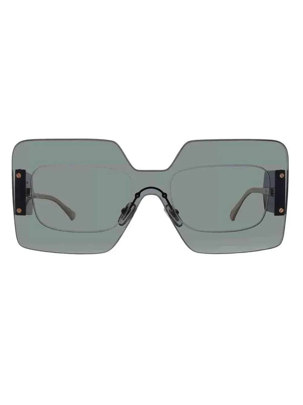 Versace Grey Shield Ladies Sunglasses #265228V22B